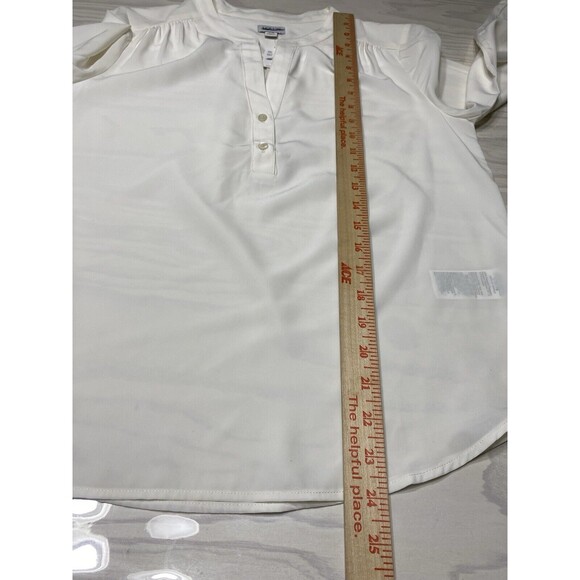 J.Crew Factory Petites Popover placket Long Sleeves blouse NWT Size PS - Picture 8 of 12